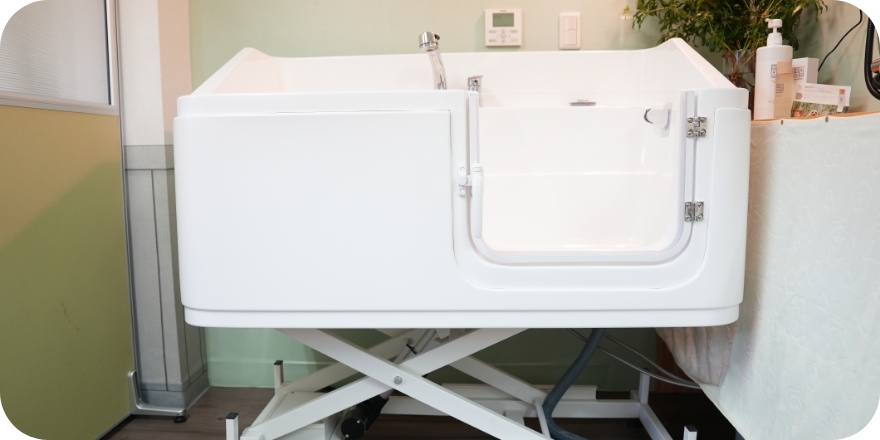 手ぶらでOK！プロ仕様の設備