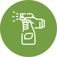 ケージの清掃・環境確認